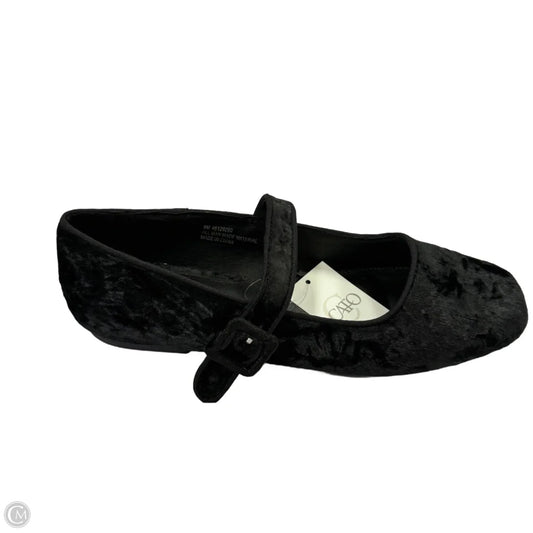 Shoes Flats By Clothes Mentor In Black, Size: 8