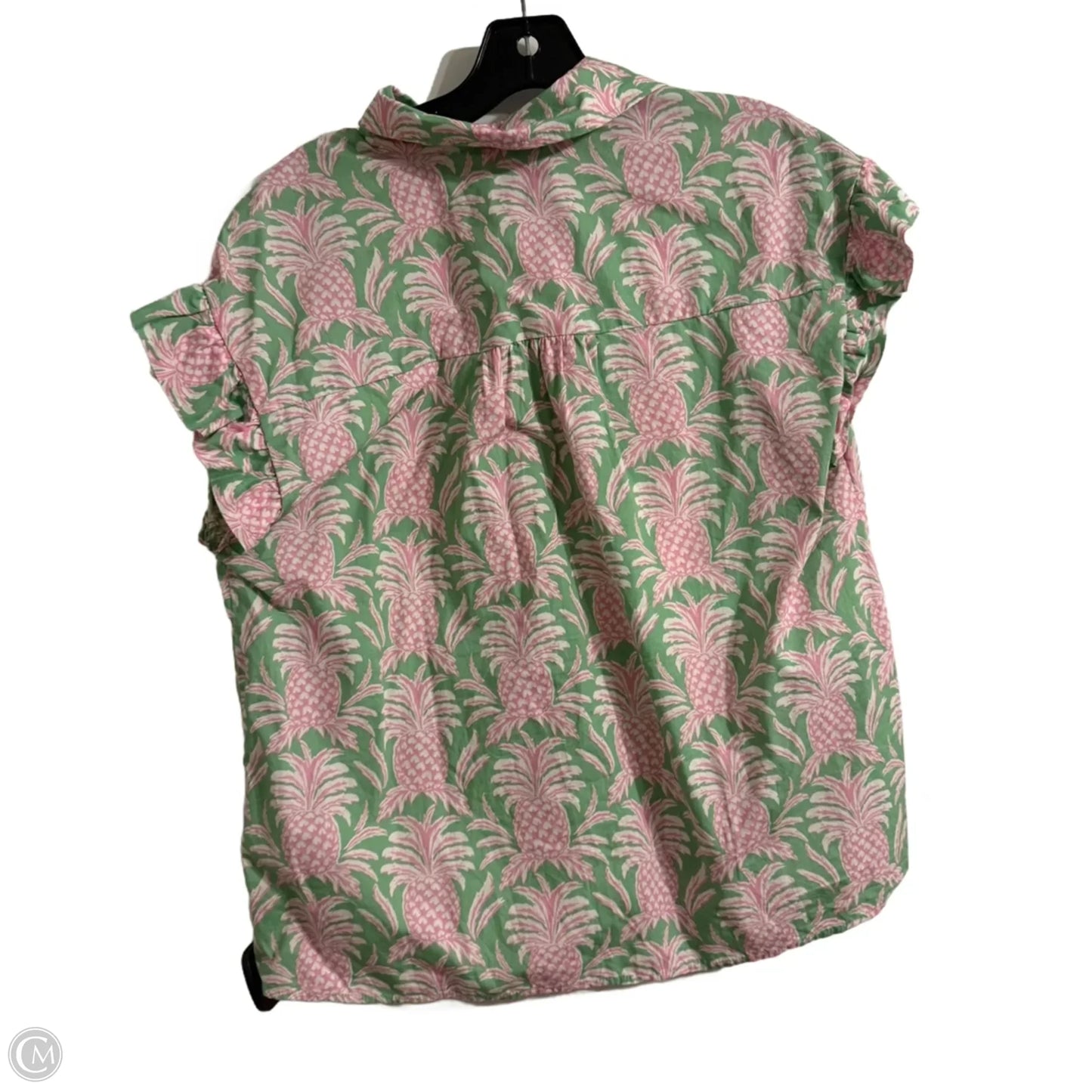 Top Short Sleeve By Crown And Ivy In Green, Size: S