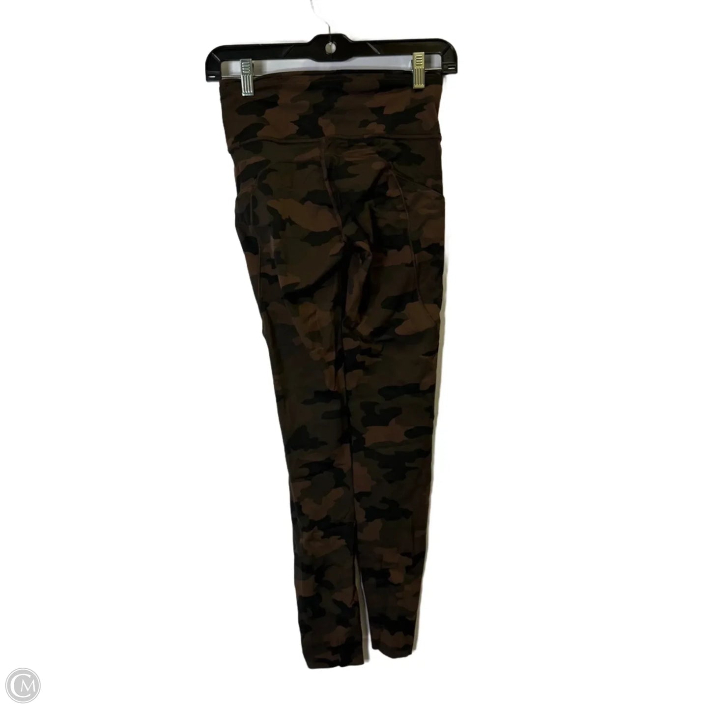 Athletic Leggings By Lululemon In Brown, Size: 4