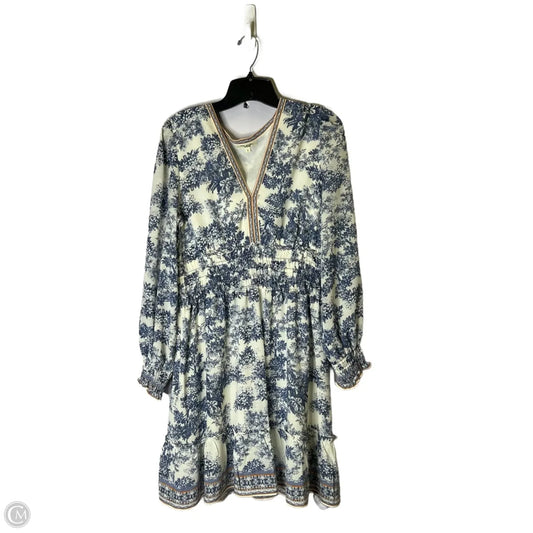 Dress Casual Short By Max Studio In Floral Print, Size: L