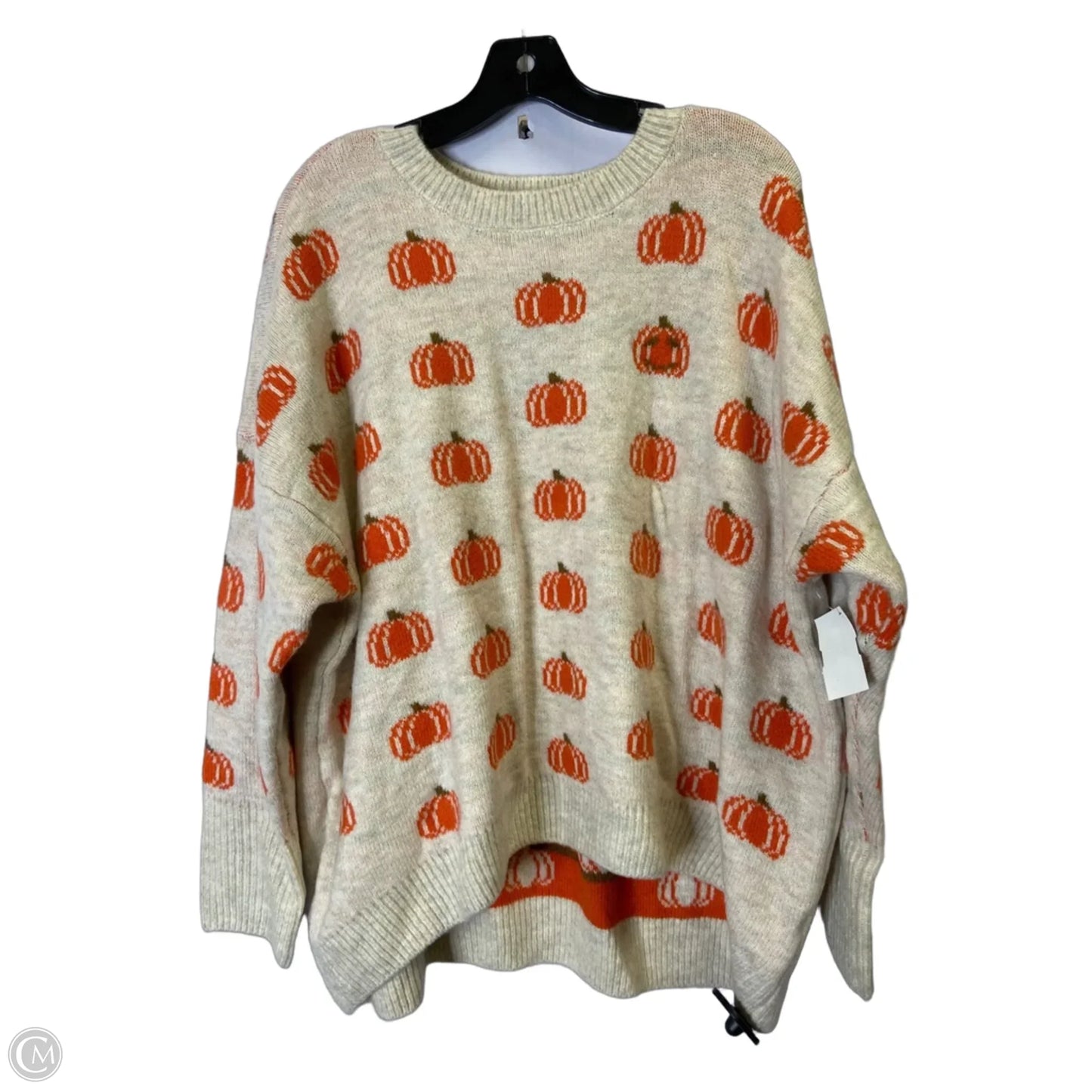 Sweater By Vince Camuto In Tan, Size: Xl