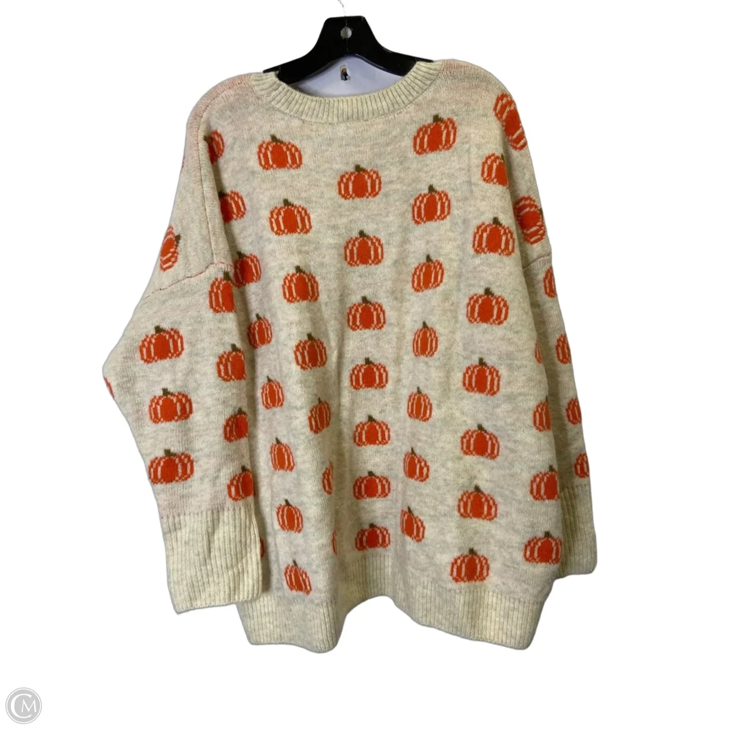 Sweater By Vince Camuto In Tan, Size: Xl