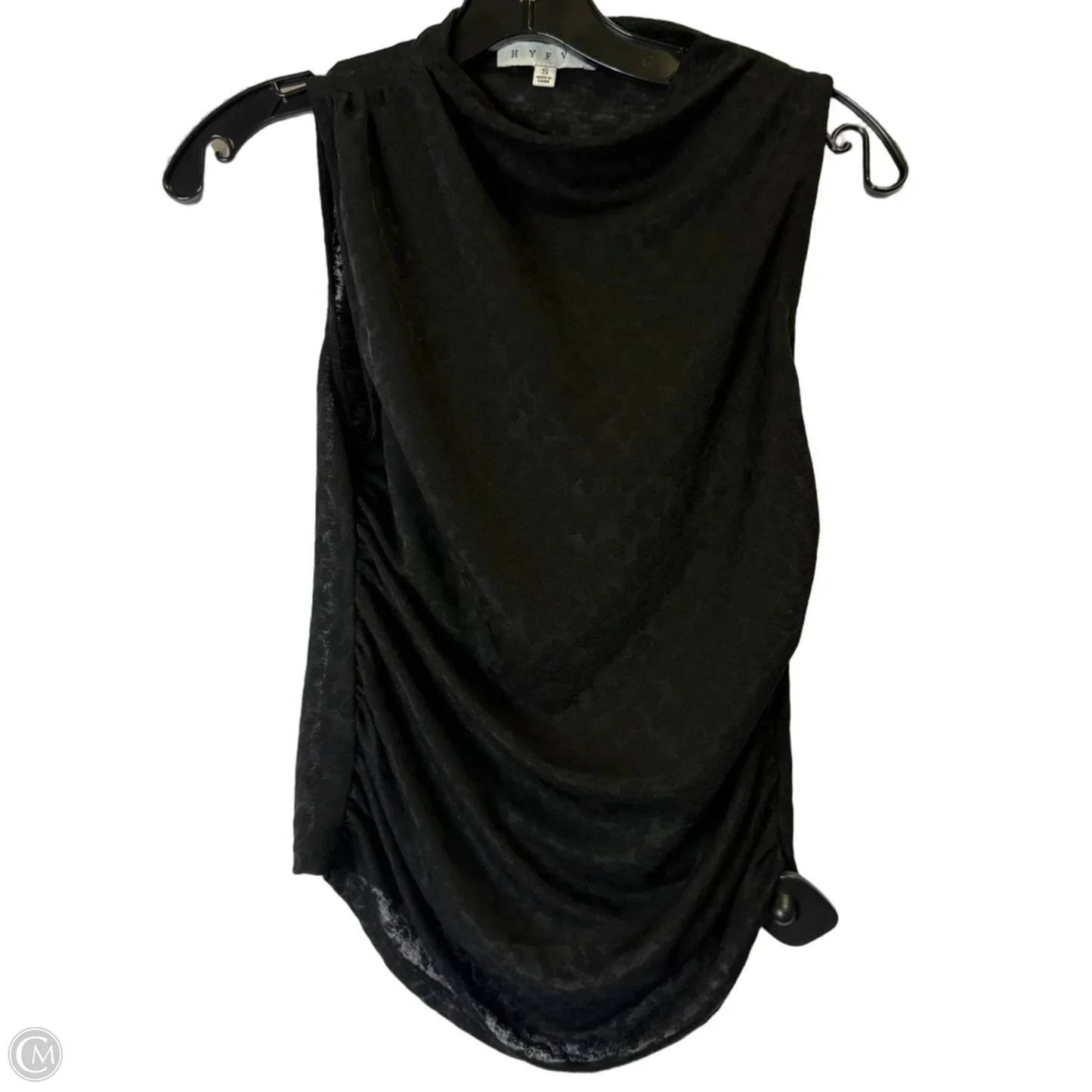 Top Sleeveless By Hyfve In Black, Size: S