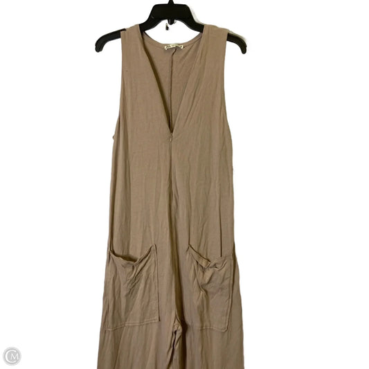 Jumpsuit By Zara In Mauve, Size: M