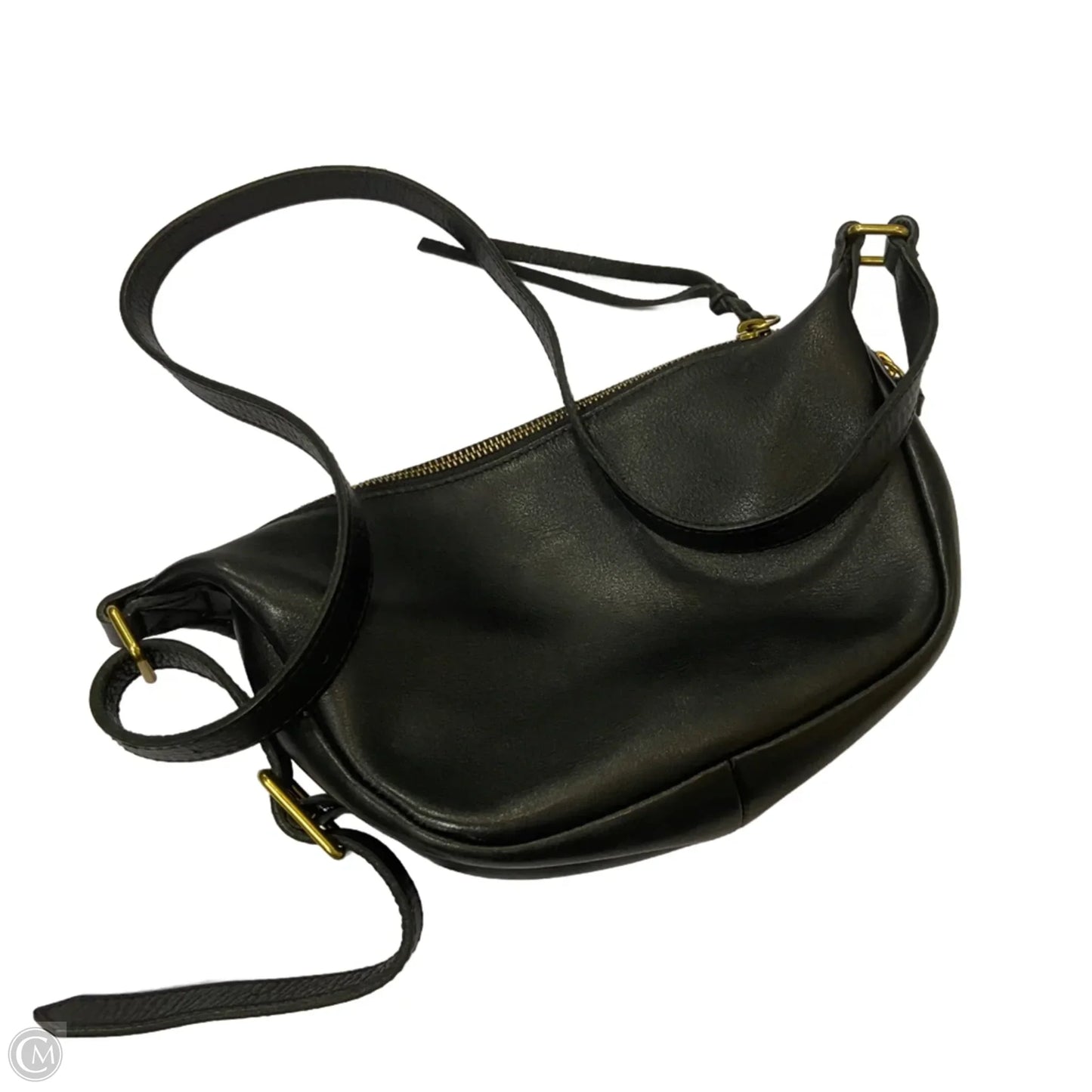 Handbag Leather By Madewell, Size: Small