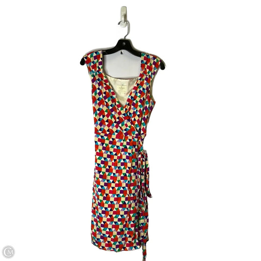 Dress Casual Midi By Cmc In Multi-colored, Size: 12