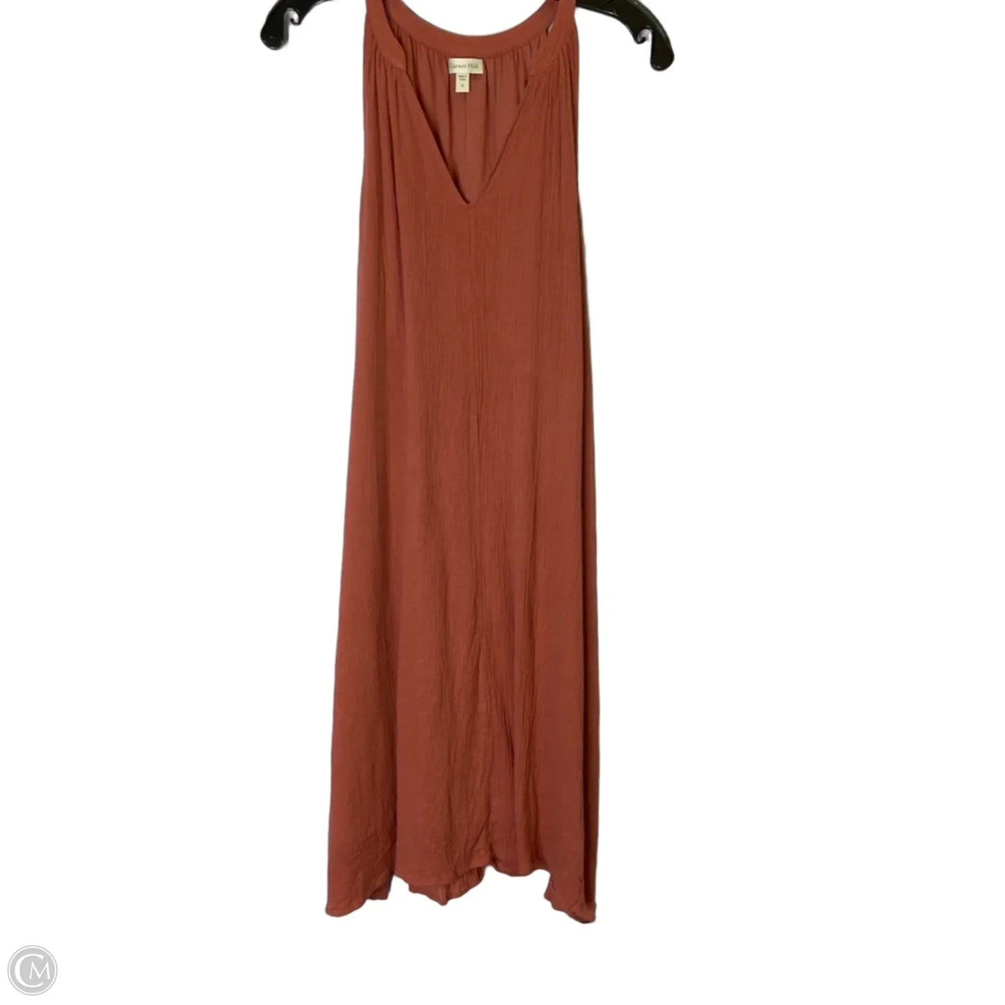 Dress Casual Midi By Garnet Hill In Pink, Size: S
