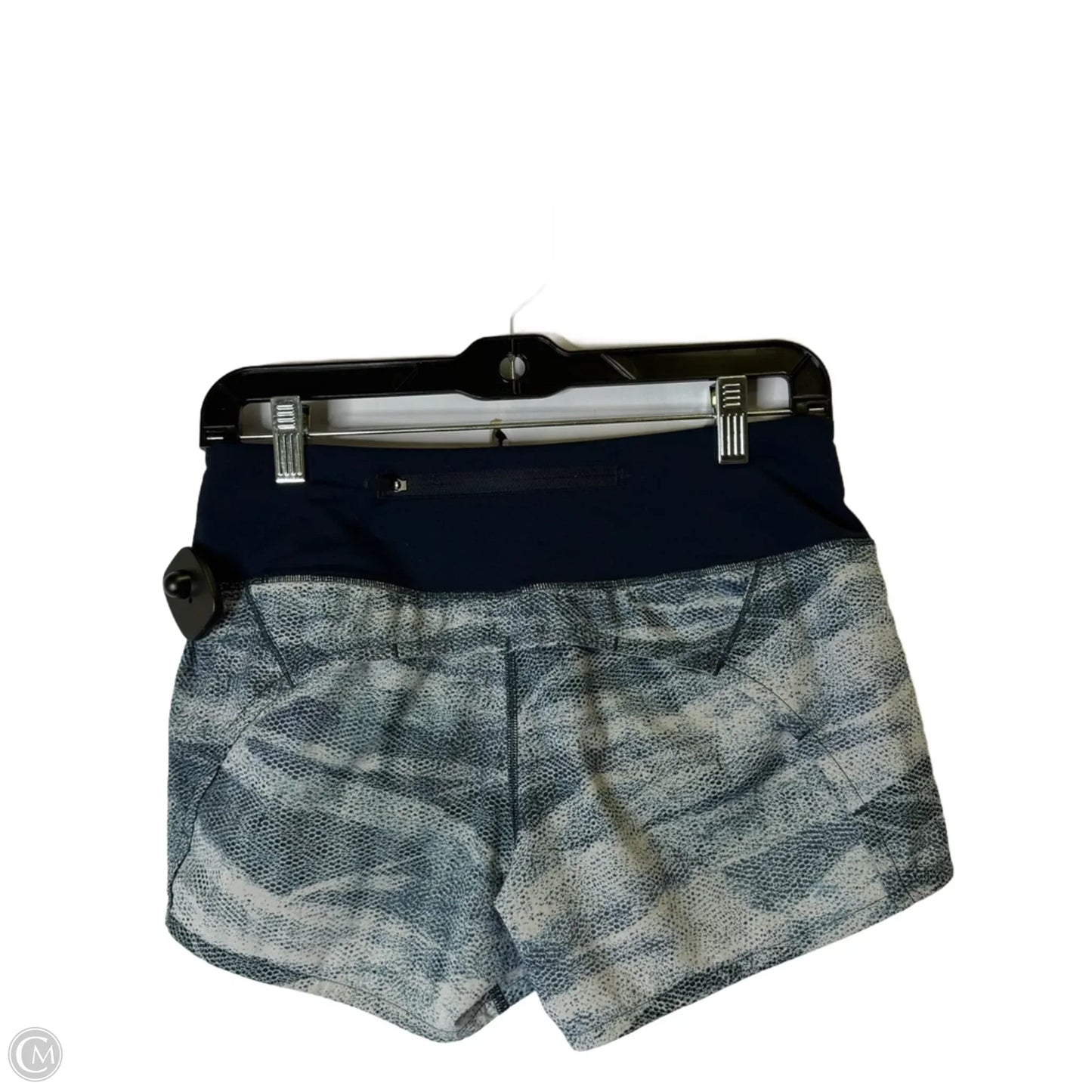 Athletic Shorts By Lululemon In Blue, Size: 4