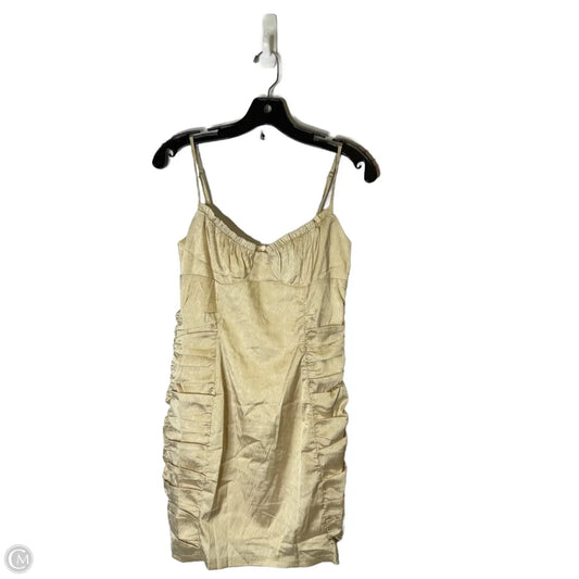 Dress Party Short By Princess Polly In Cream, Size: 4