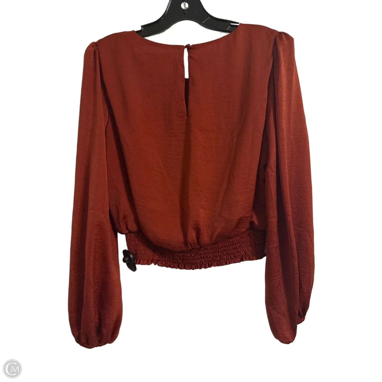 Top Long Sleeve By Astr In Red, Size: S