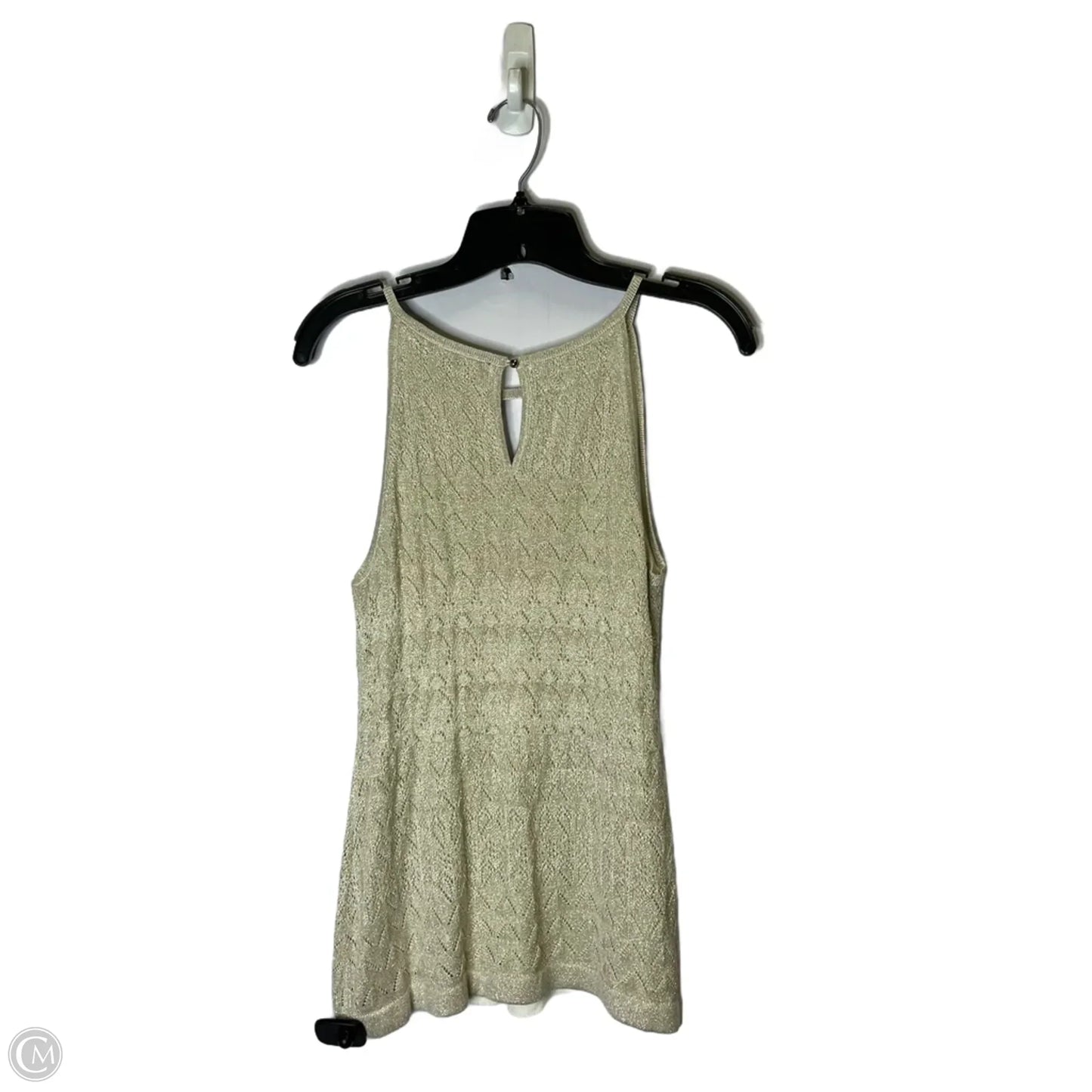 Top Sleeveless By White House Black Market In Gold, Size: S