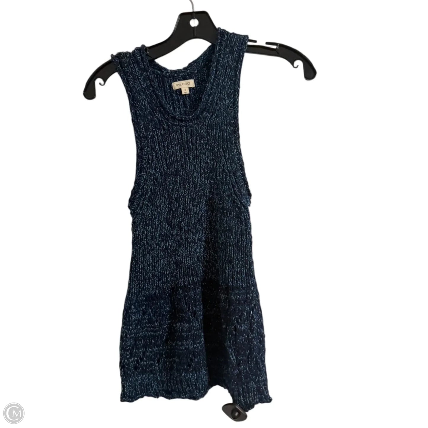 Top Sleeveless By Pilcro In Blue, Size: M