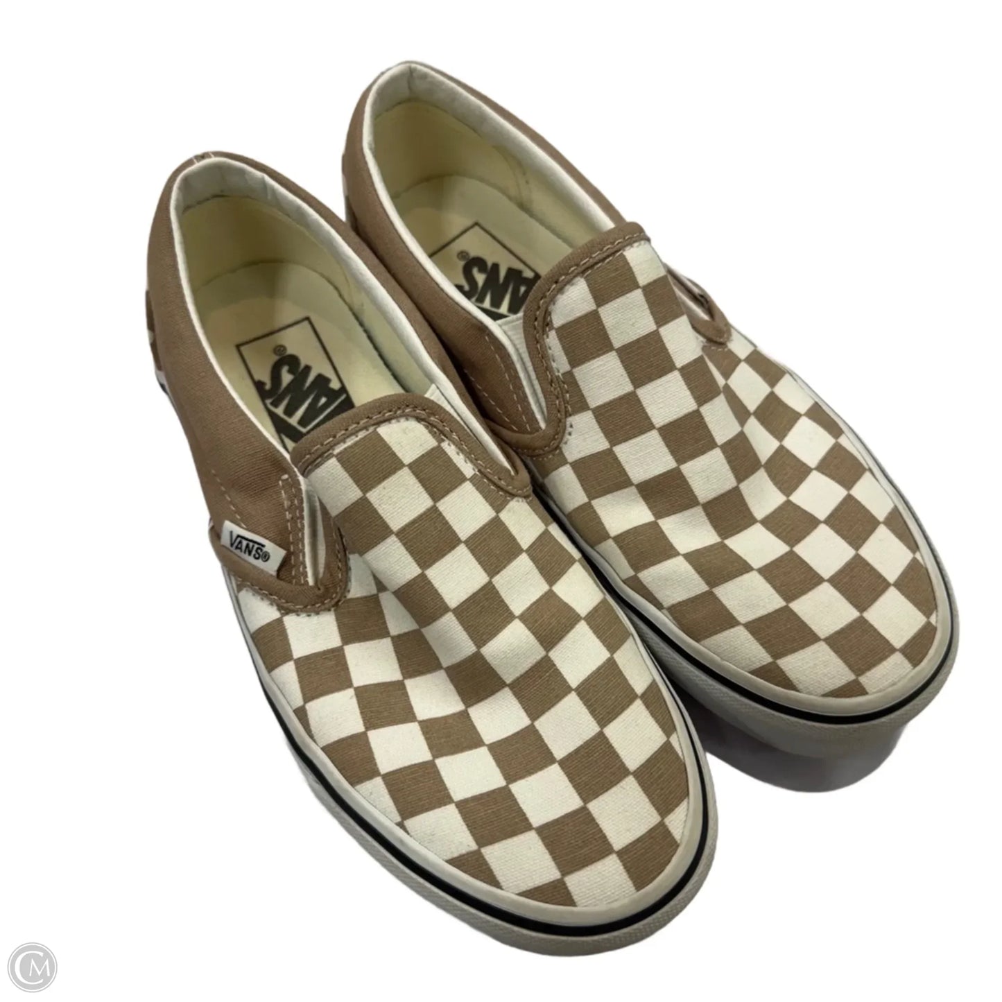 Shoes Sneakers By Vans In Checkered Pattern, Size: 5.5