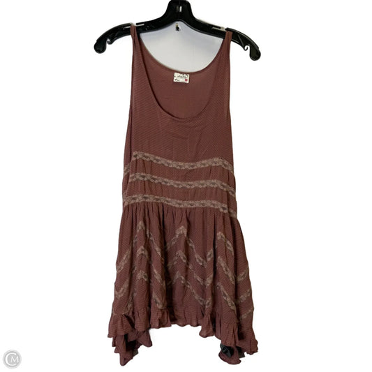 Top Sleeveless By Free People In Mauve, Size: Xs