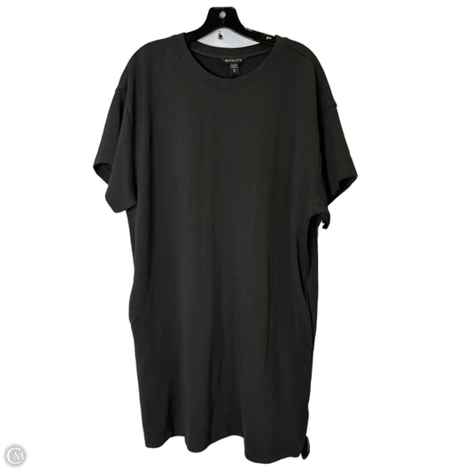 Athletic Dress By Athleta In Black, Size: Xl