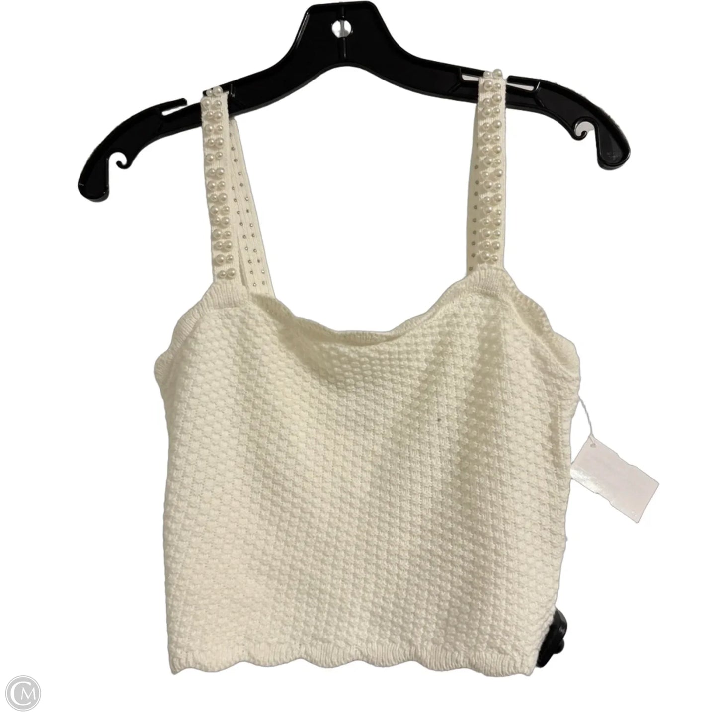 Top Sleeveless By House Of Harlow In Cream, Size: S
