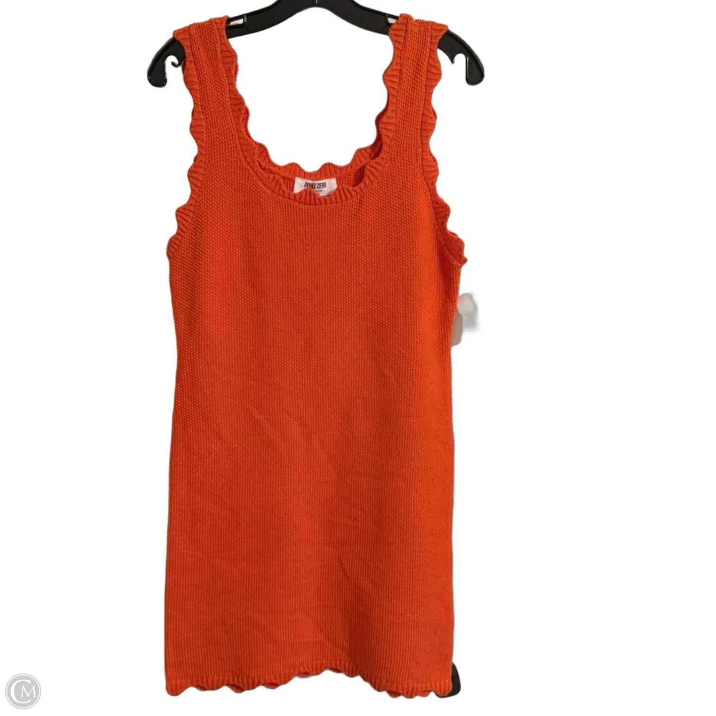 Dress Casual Short By Double Zero In Orange, Size: M