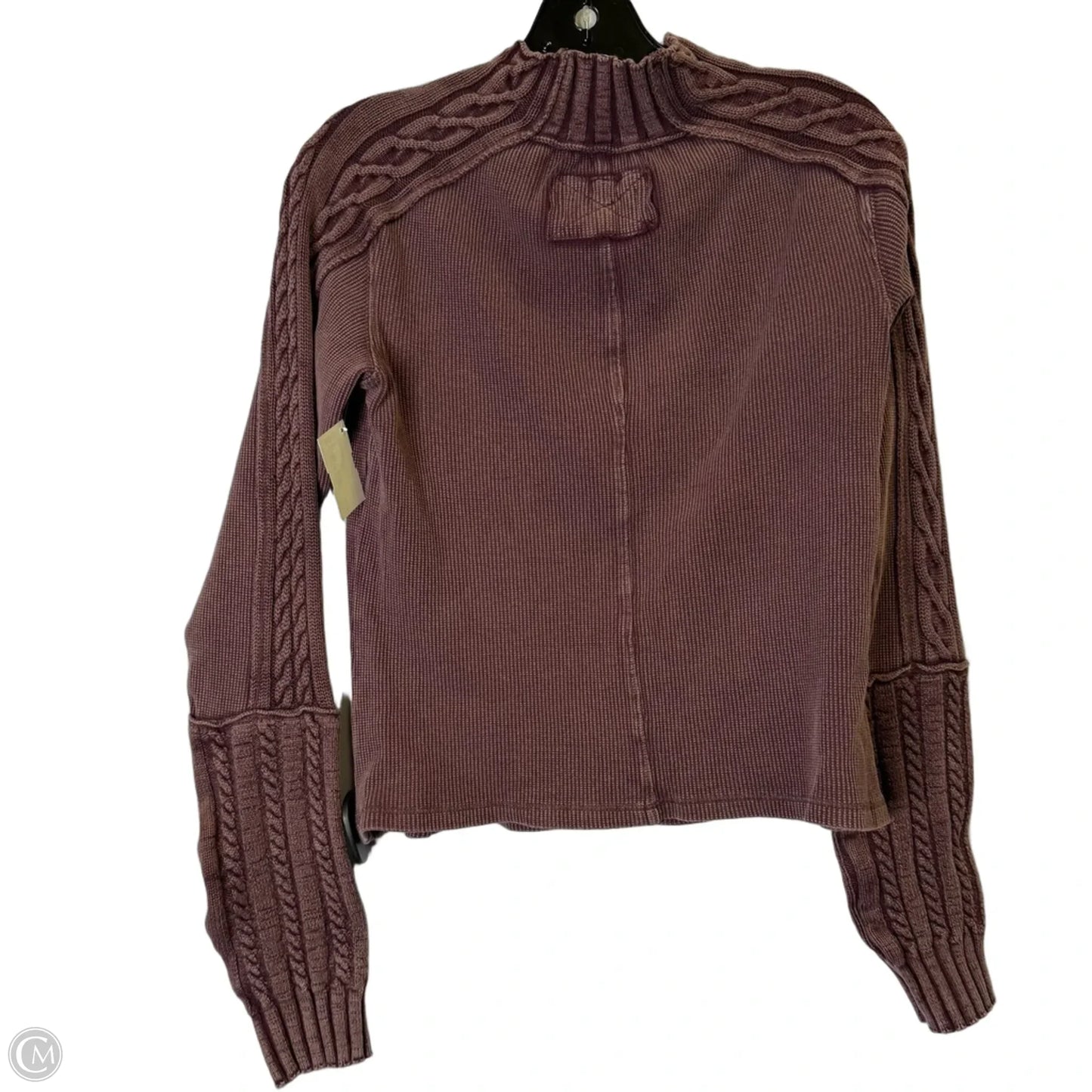 Top Long Sleeve By We The Free In Purple, Size: M