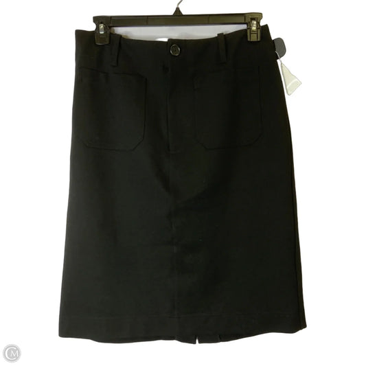 Skirt Midi By Maeve In Black, Size: L
