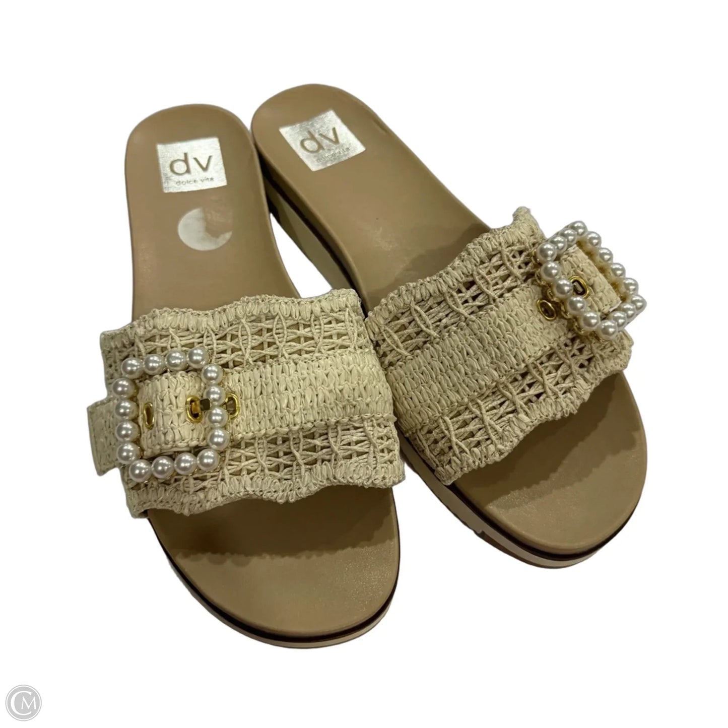 Sandals Flats By Dolce Vita In Tan, Size: 9.5