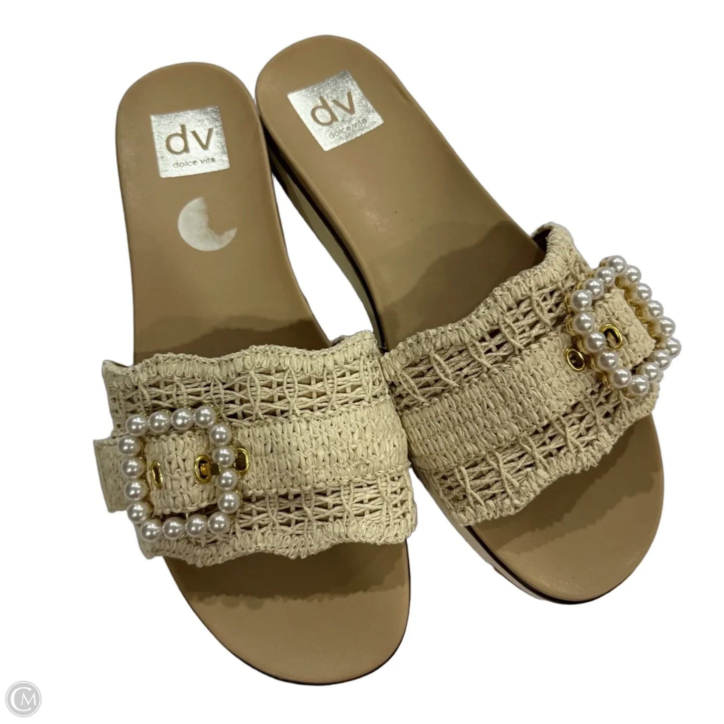 Sandals Flats By Dolce Vita In Tan, Size: 9.5