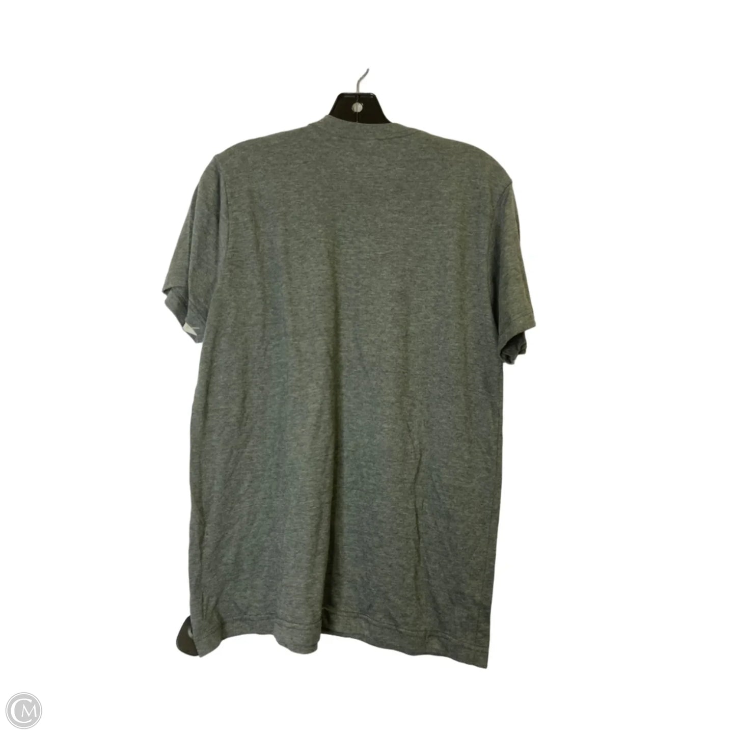 Top Short Sleeve Basic By Tultex In Grey, Size: M