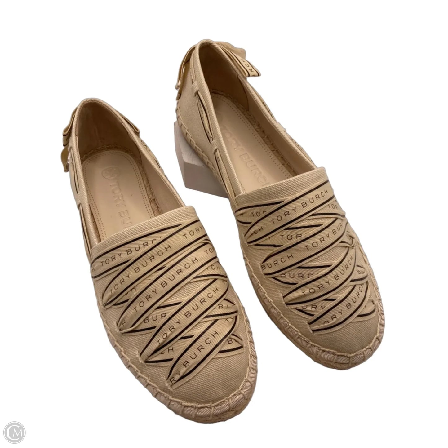 Shoes Designer By Tory Burch In Cream, Size: 7.5