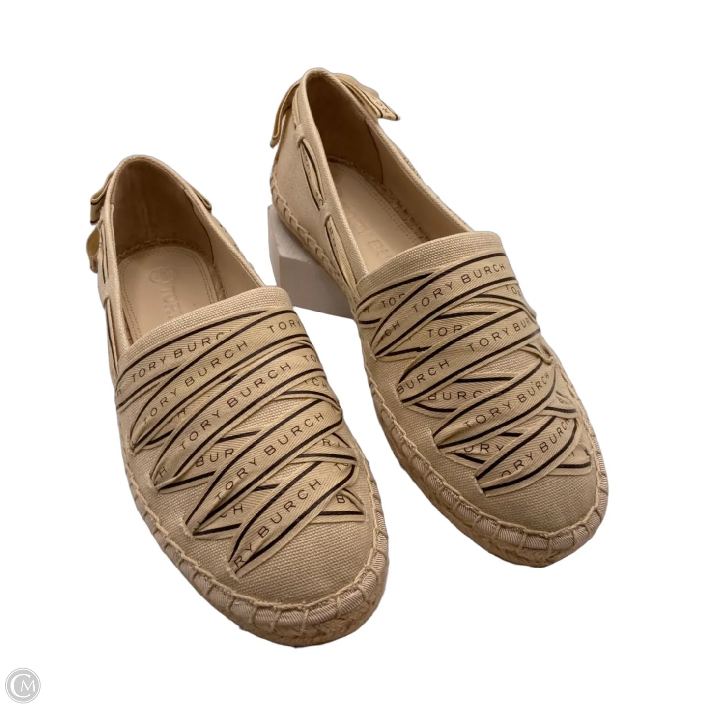 Shoes Designer By Tory Burch In Cream, Size: 7.5
