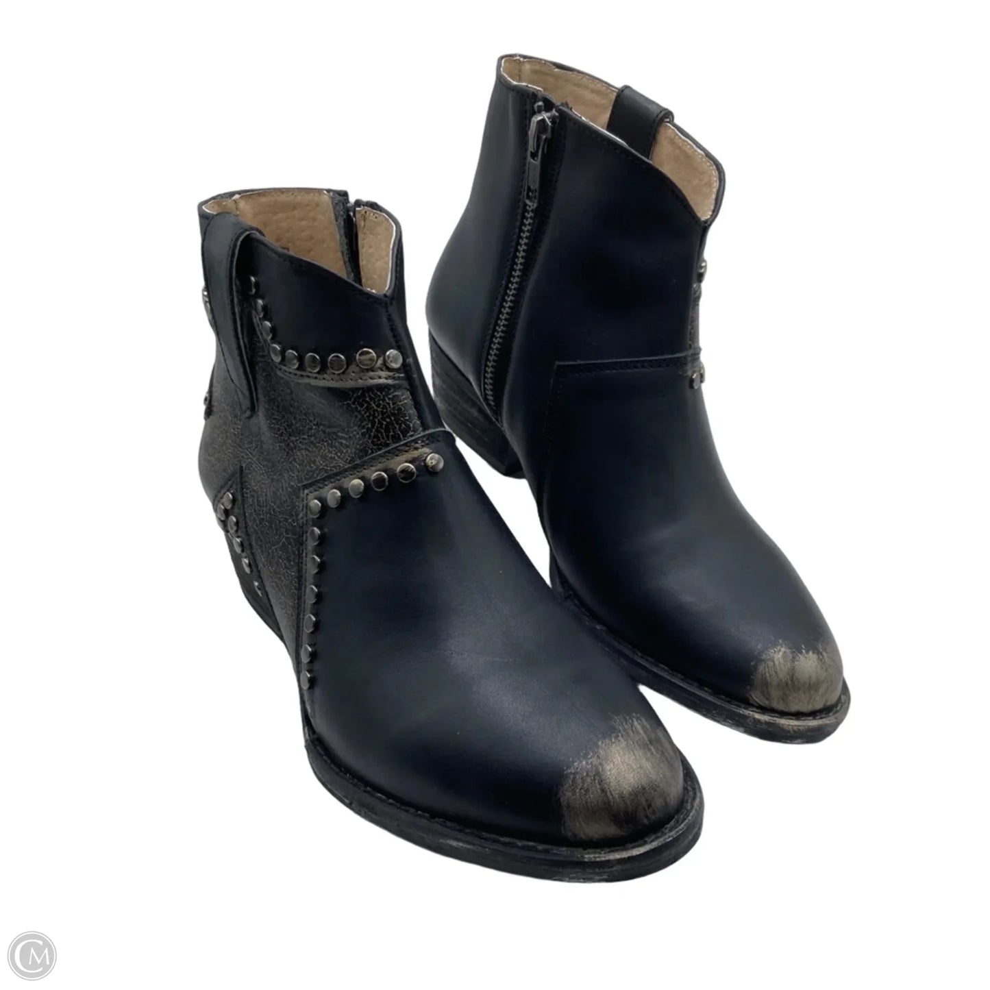 Boots Western By Clothes Mentor In Black, Size: 8