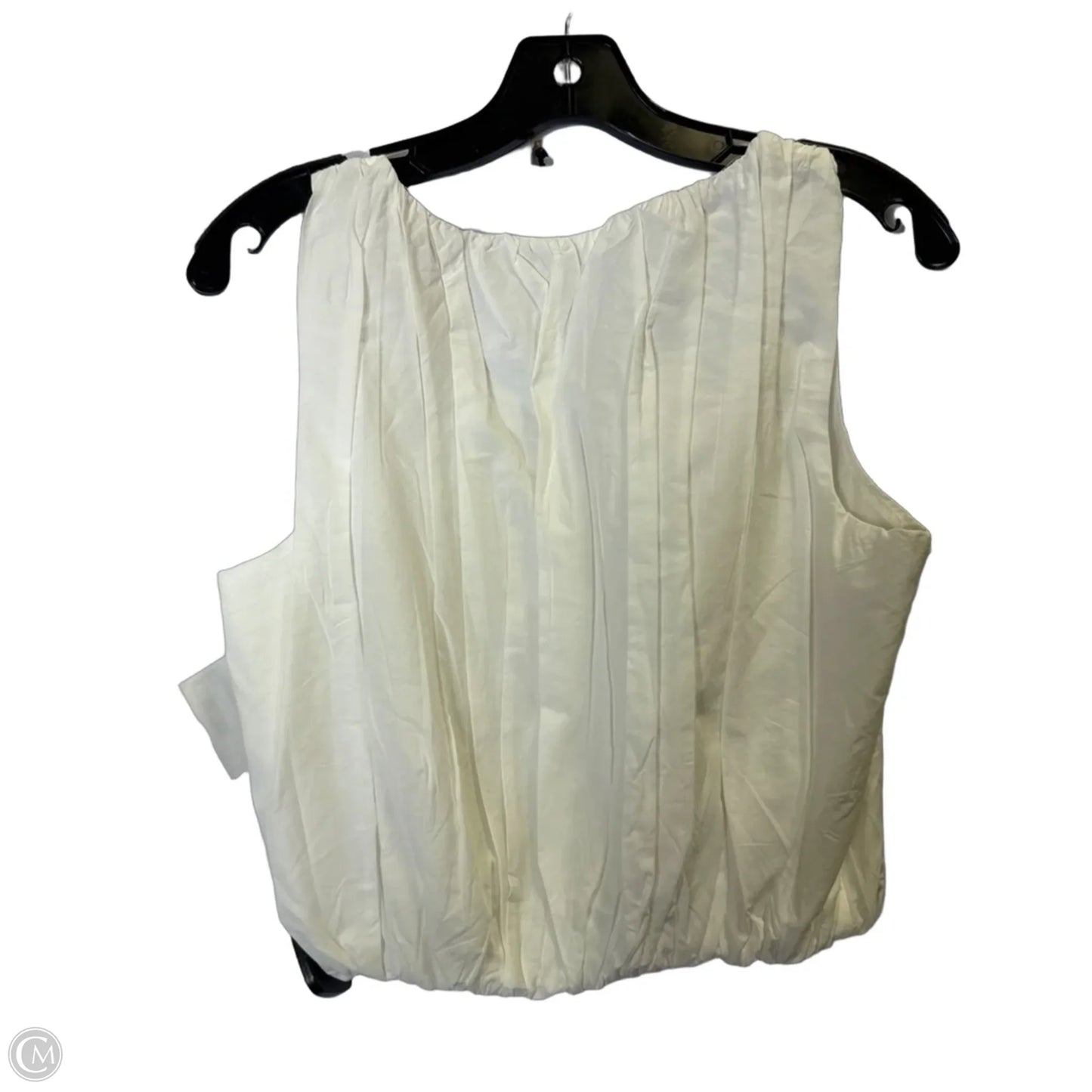 Top Sleeveless By A New Day In White, Size: S