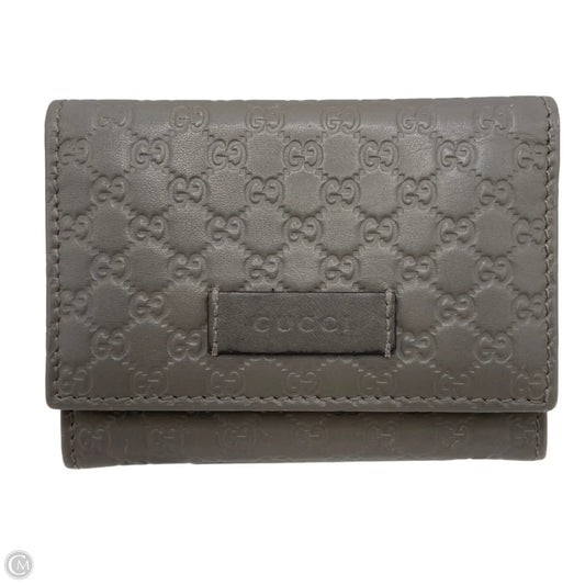 Wallet Luxury Designer By Gucci, Size: Small