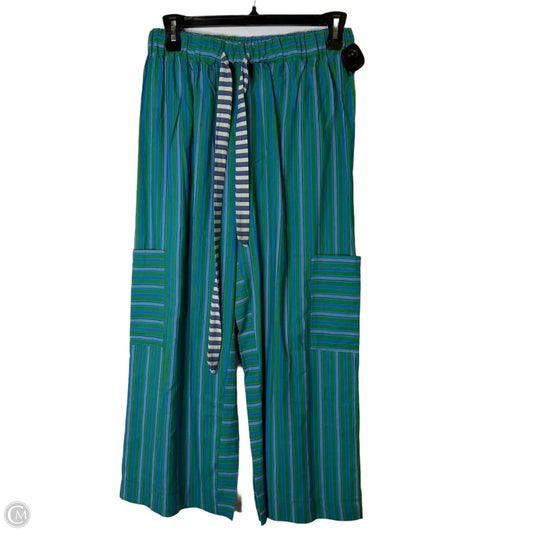 Pants Wide Leg By Clothes Mentor In Striped Pattern, Size: L
