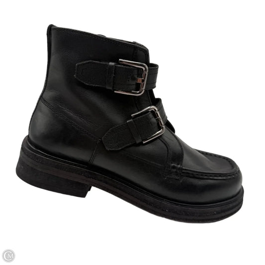 Boots Ankle Flats By Free People In Black, Size: 7