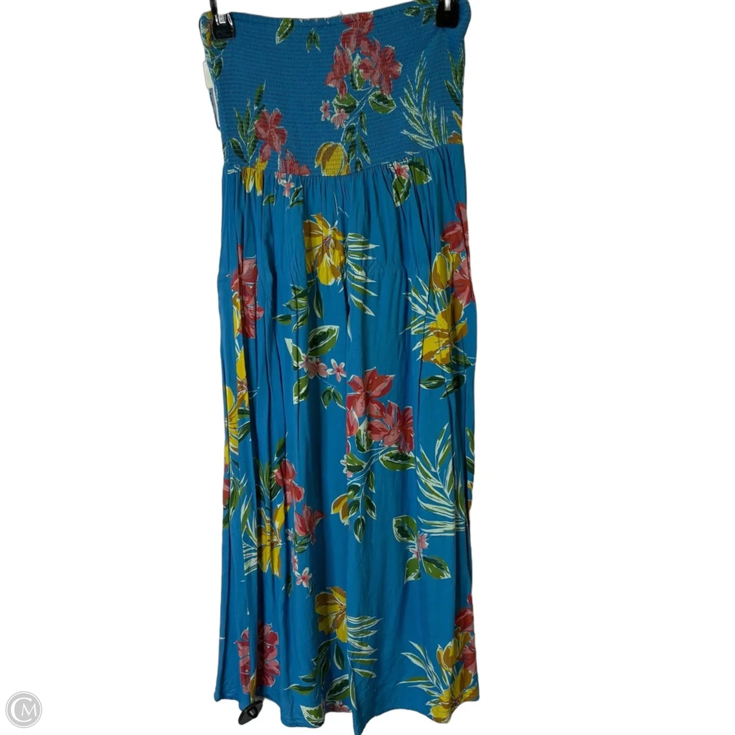 Dress Casual Midi By Patrons Of Peace In Blue, Size: L