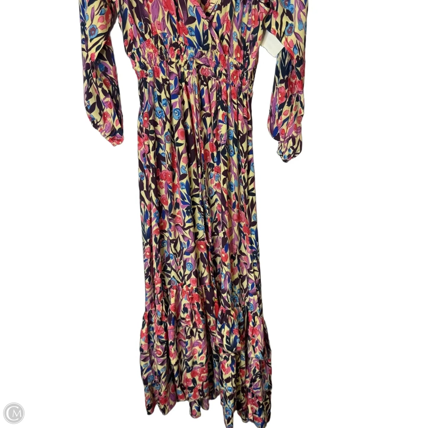 Dress Casual Maxi By Clothes Mentor In Pink & Purple, Size: S