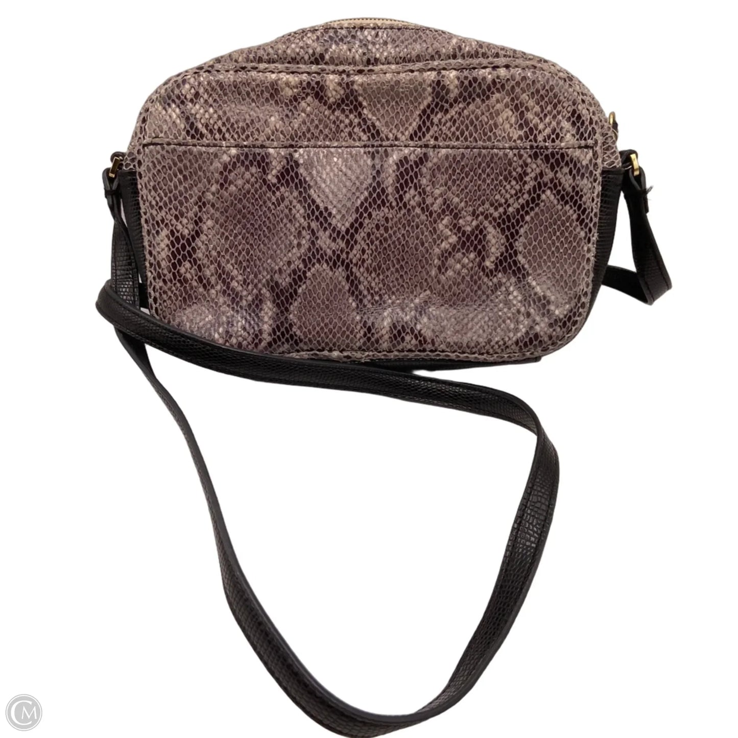Crossbody Leather By Clothes Mentor, Size: Medium
