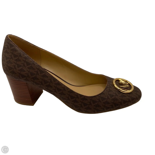 Shoes Designer By Michael By Michael Kors In Brown, Size: 10