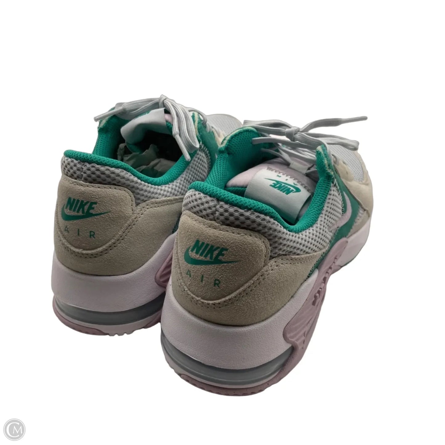 Shoes Sneakers By Nike In Green & Purple, Size: 8