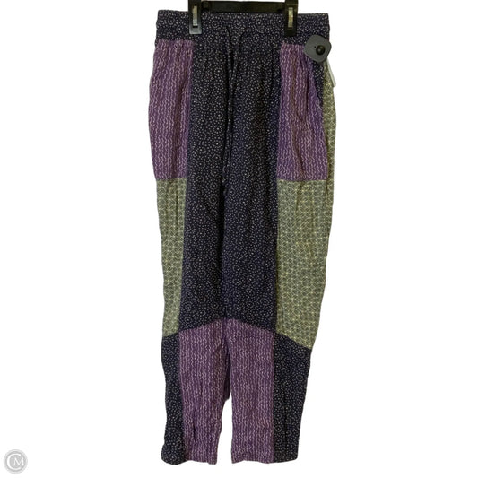 Pants Other By Anthropologie In Blue & Purple, Size: Xs