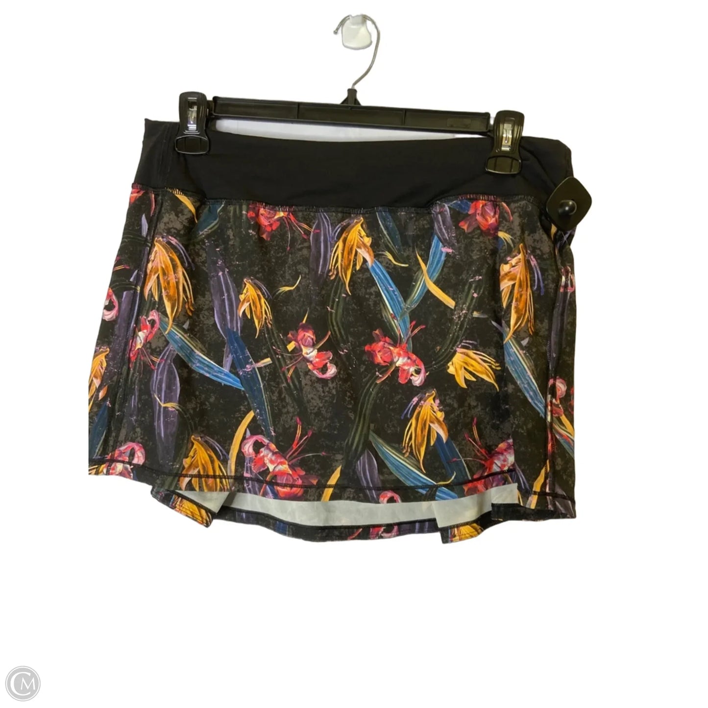 Athletic Skort By Lululemon In Black, Size: 12