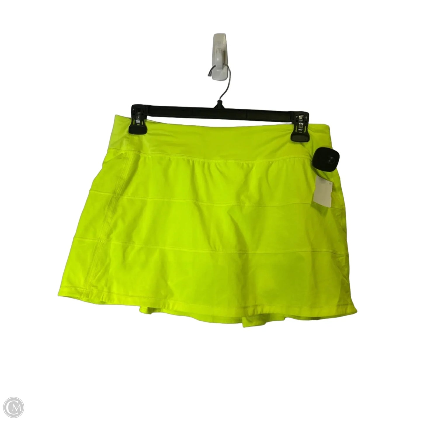 Athletic Skort By Lululemon In Yellow, Size: 10