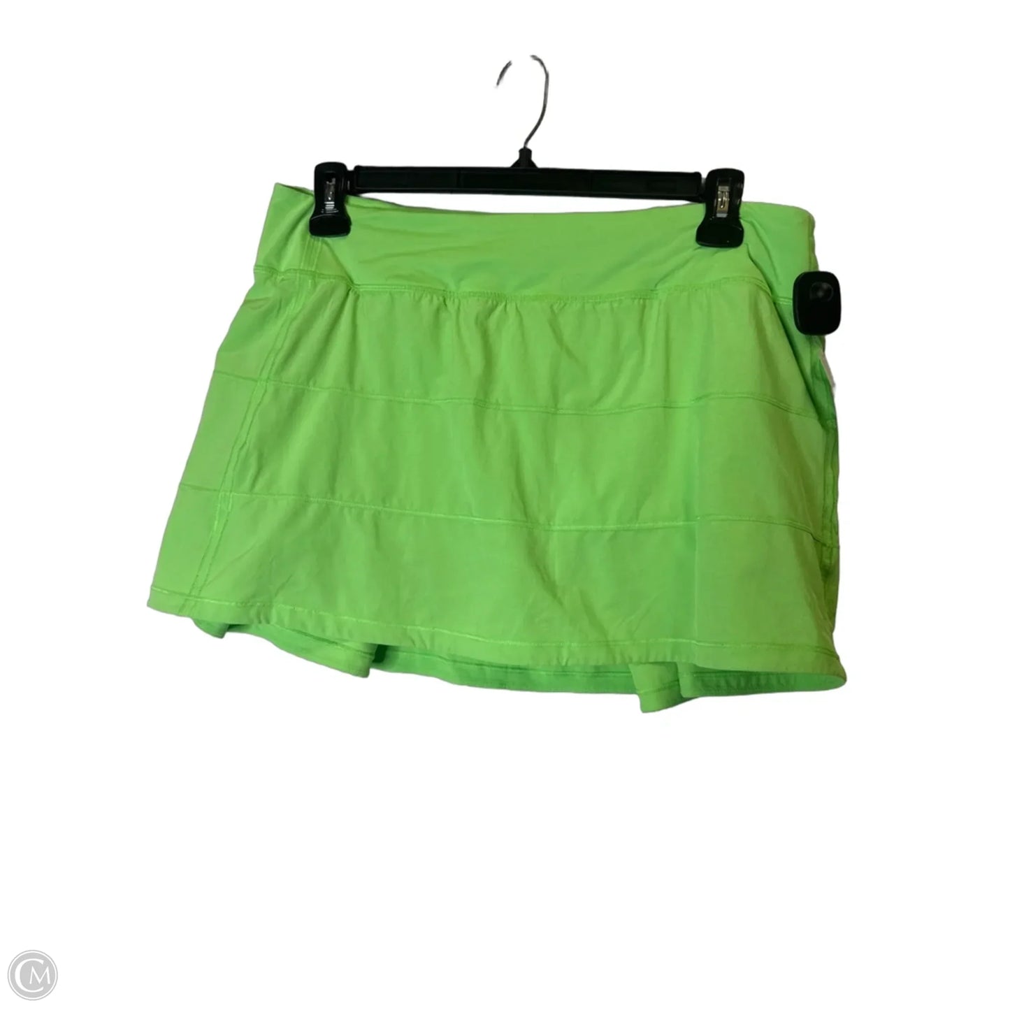 Athletic Skort By Lululemon In Green, Size: 12