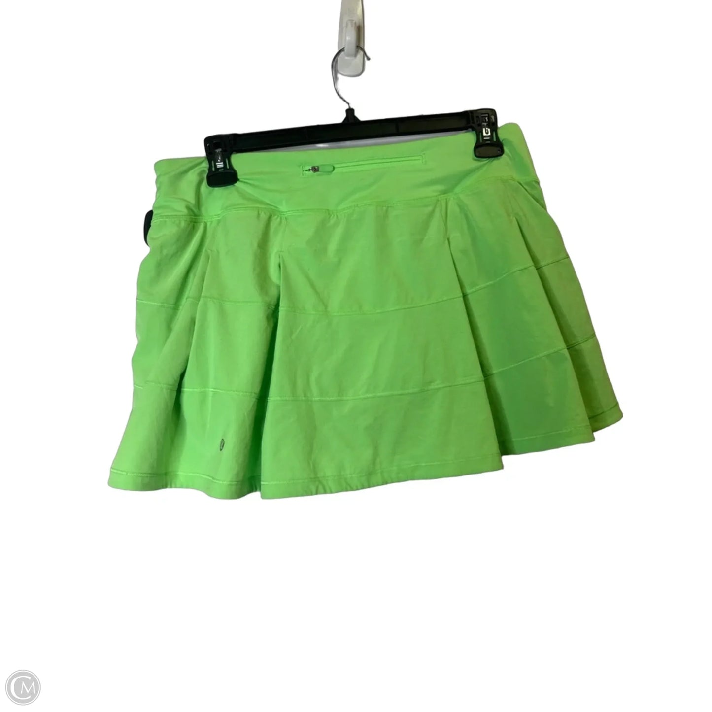 Athletic Skort By Lululemon In Green, Size: 12