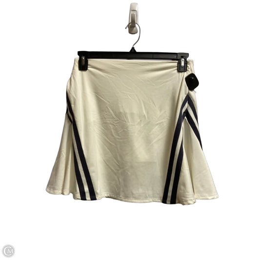 Athletic Skort By Nike Apparel In Cream, Size: S