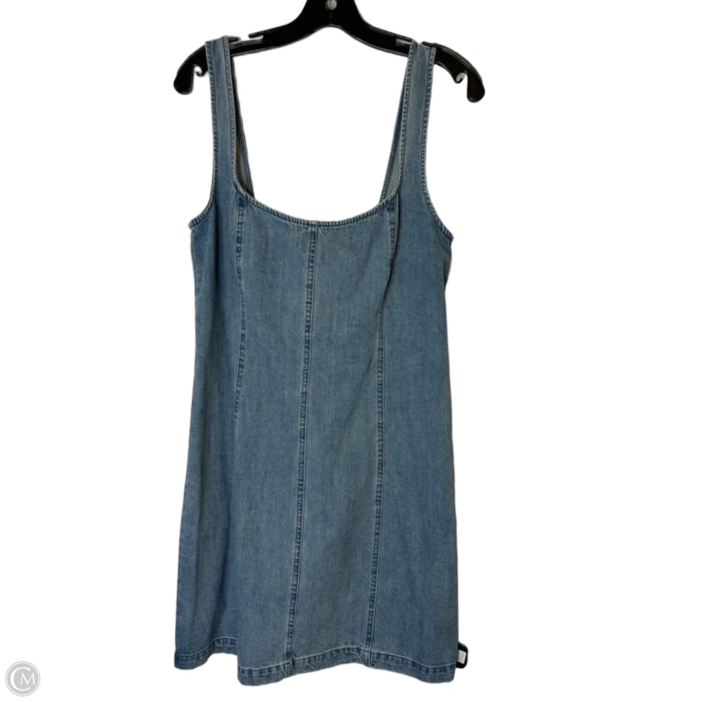 Dress Casual Short By Show Me Your Mumu In Blue Denim, Size: L