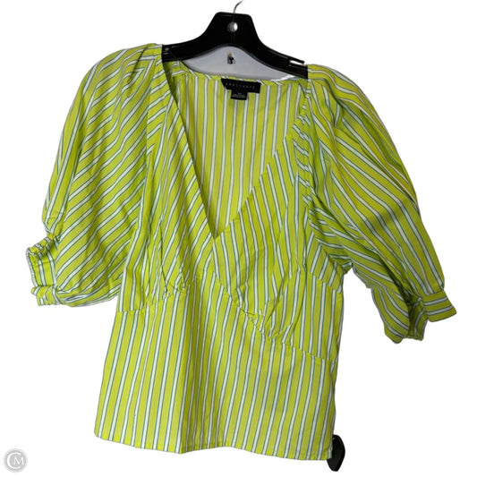 Top Short Sleeve By Sanctuary In Green, Size: M