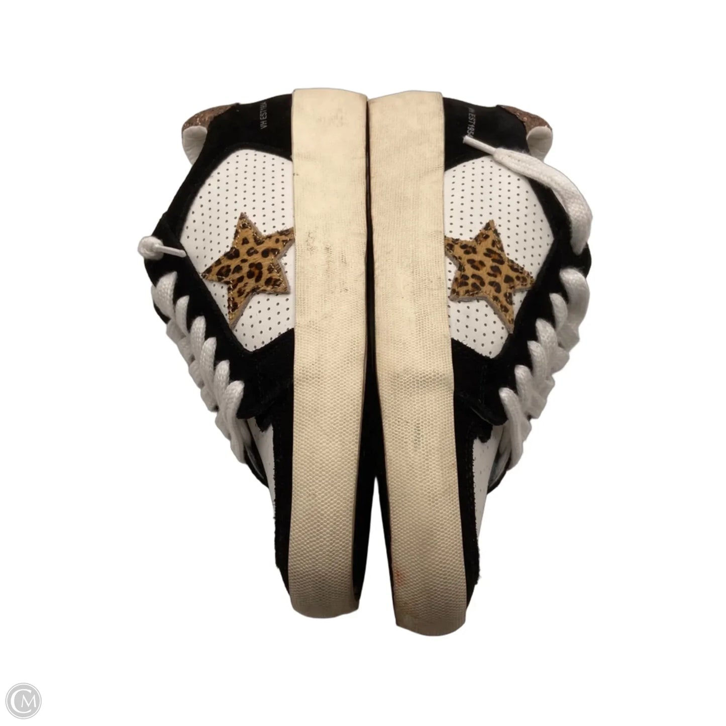 Shoes Sneakers By Vintage Havana In Black & White, Size: 10