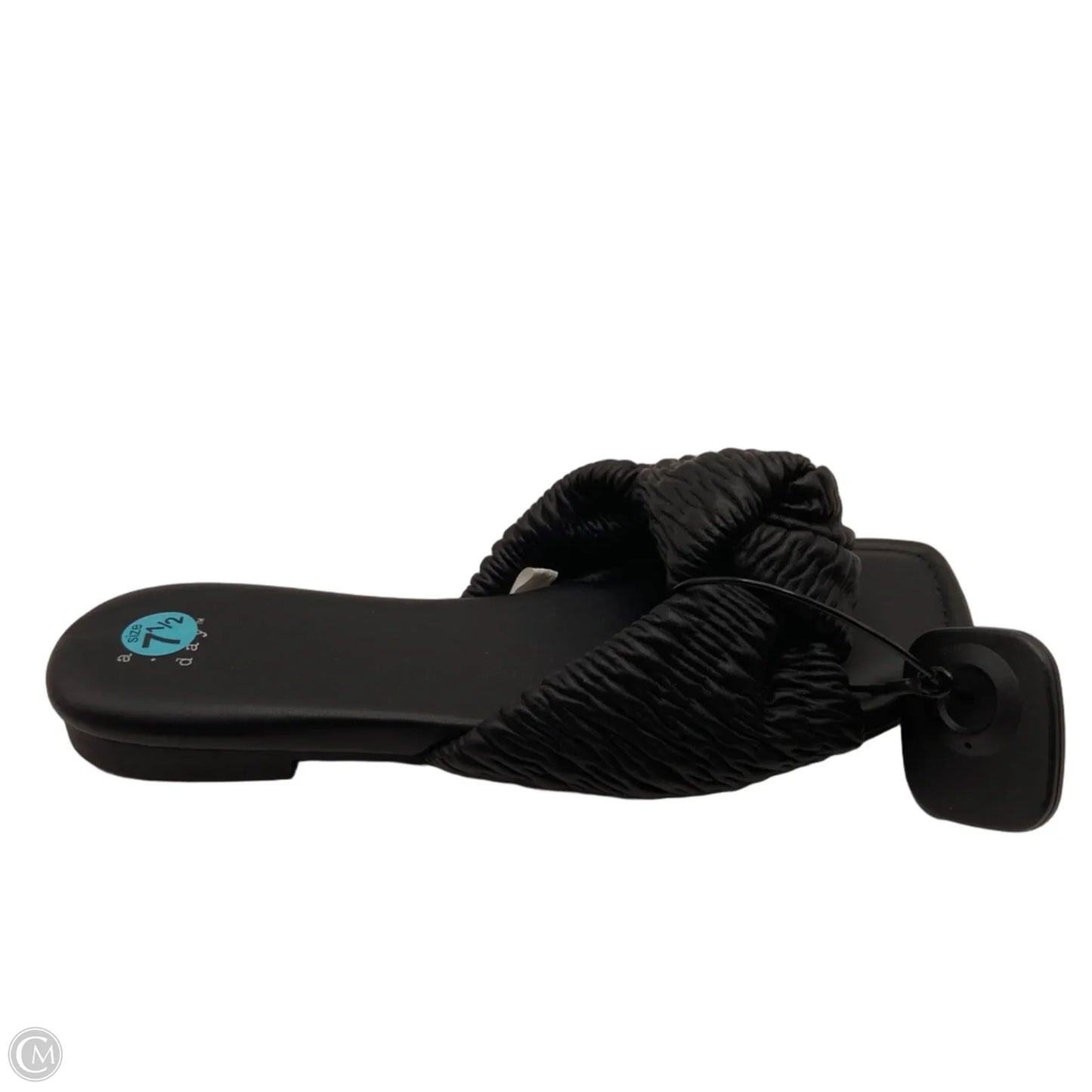 Sandals Flats By A New Day In Black, Size: 7.5
