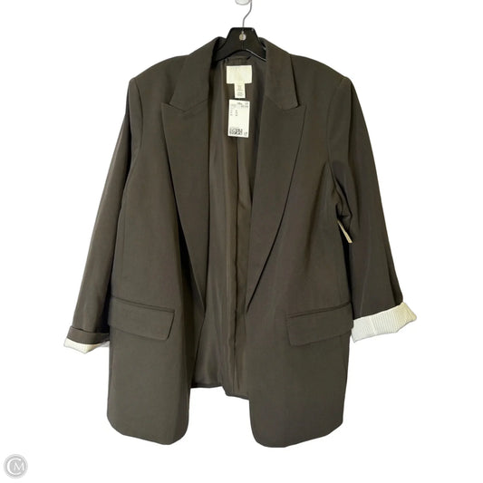 Blazer By H&m In Brown, Size: Xl