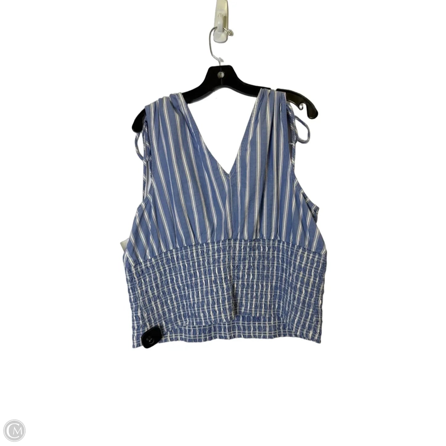 Top Sleeveless By Old Navy In Striped Pattern, Size: Xl